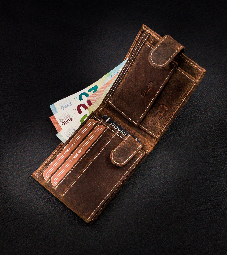 Кошелек мужской Buffalo Wild RM-05L-BAW-T-1495 Brown Кошелек мужской Buffalo Wild RM-05L-BAW-T-1495 Brown